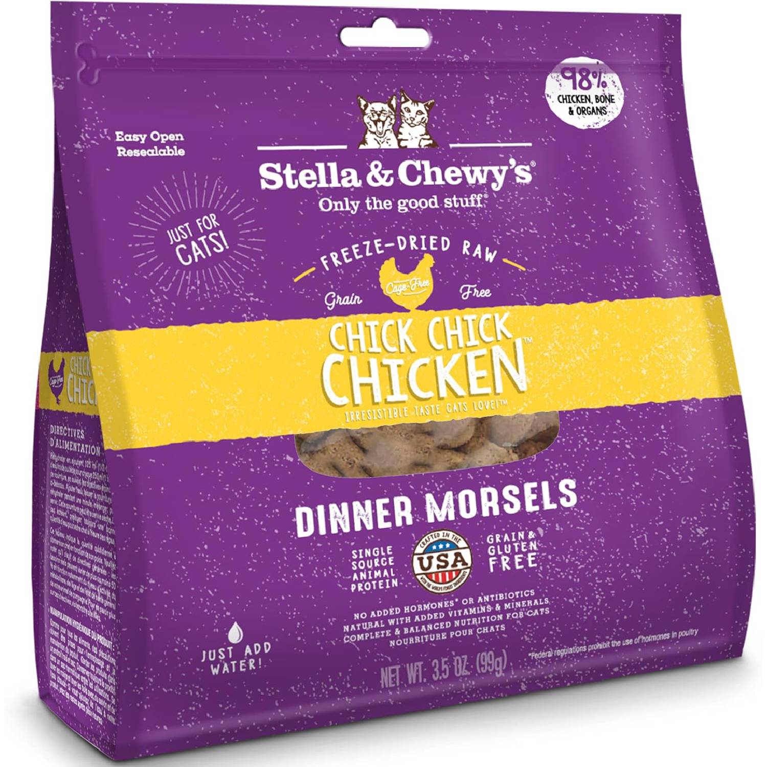 Stella & Chewy’s Chick Chick Chicken Dinner Morsels Cat Food