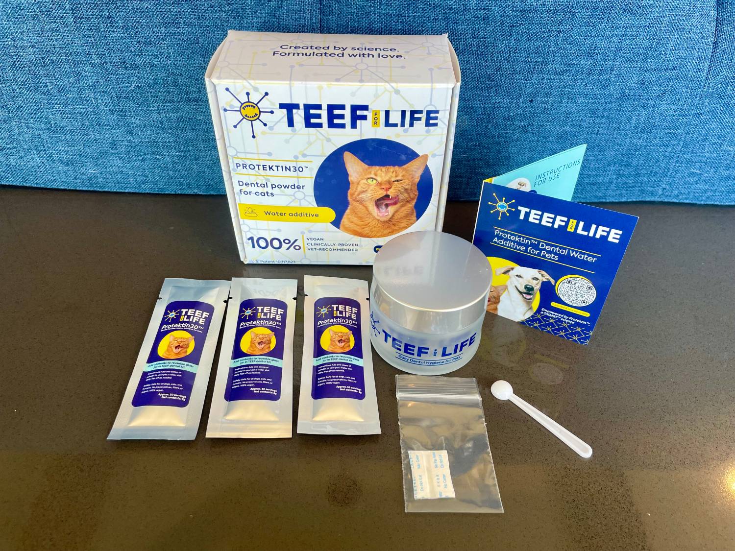 TEEF for Life Review 2024 - product and packaging